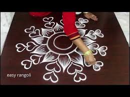 Creative Freehand Kolam Designs By Easy Rangoli Suneetha Muggulu Without Dots Youtube In 2020 Kolam Designs Simple Rangoli Easy Rangoli Designs