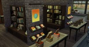 Retail Bookstore Set Sims House Sims House Plans Modern House Design