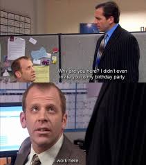 Fuckyeah Theoffice Photo Office Jokes Toby The Office The Office Show