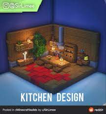 A Kitchen Design I Made For You Guys Minecraftbuilds In 2021 Minecraft Designs Minecraft Projects Minecraft Blueprints