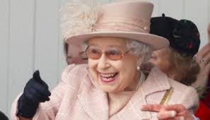 And Now...Queen Elizabeth Feeds a Cow