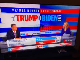 Reagan Battalion On Twitter Telemundo Poll On Who Won The Debate 66 Trump 34 Biden