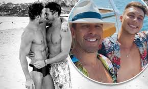 Discover more posts about hugh sheridan. Hugh Sheridan And Boyfriend Kurt Roberts Can T Keep Their Hands Off Each Other On Valentine S Day Daily Mail Online