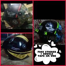Kualitasnya bisa disejajarkan dengan helm. Spoiler Helm Kyt X Rocket Shopee Indonesia