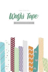 Free printable candy and gum wrappers that can also be used to wrap gifts and as scrapbooking paper to save your christmas memories. Free Digital Washi Tape Designs By Miss Mandee