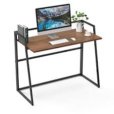157 free images of student desk. Designa 41 Inch Folding Desk Small Folding Student Desk Computer Writing Desk Space Saving Fold Up Gaming Desk Home Office Table Desk For Small Spaces Walnut Buy Online In Dominica At Dominica Desertcart Com