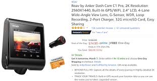 Check our list of best dash cam apps. Deal Alert Anker Roav C1 Pro Wifi Enabled Dash Cam With Android App On Sale For