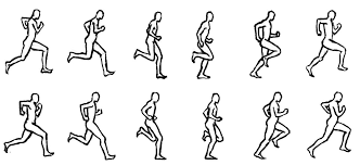 Muybridge Run Cycle Animated By Cacodaemonia On Deviantart Flip Book Animation Character Design Animation Frame By Frame Animation