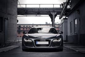 Car parked near store, night, audi, street, hd wallpaper, outrun. Audi R8 Hd Wallpaper Background Image 2731x1821