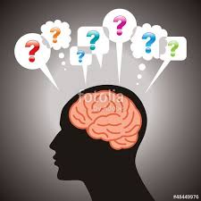Thinking Human Brain Many Questions Stock Image And Royalty Free This Or That Questions Stock Vector Stock Images