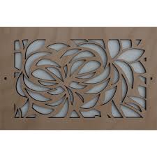 Total size of vent is 10x32x3/8, for wall and ceiling grilles (not for floor use). Leaves Vent Cover Stellar Air