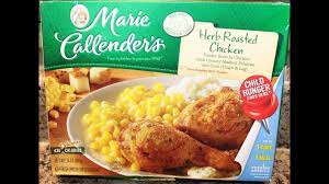 A frozen dinner made without artificial flavors, colors or. Marie Callender S Herb Roasted Chicken Food Review Youtube