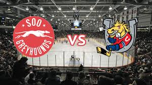 Soo Greyhounds Vs Barrie Colts Gfl Memorial Gardens