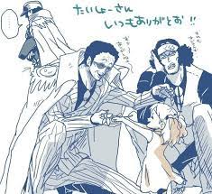 the 3 admirals akainu tho one piece funny one piece comic one piece nami