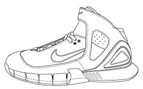 We have collected 39+ lebron james shoes coloring page images of various designs for you to color. Coloring Pages Of Basketball Shoes Coloring And Drawing