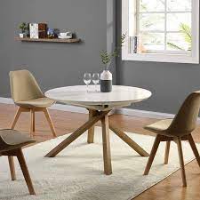Take a trip to the countryside with the. Modern Round To Oval Adjustable 4 To 6 Seater Dining Table With Gloss Finish Home Kitchen Dini In 2021 Dining Table Circular Dining Table Round Extendable Dining Table