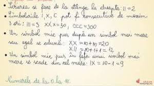Check spelling or type a new query. Scrierea Cu Cifre Romane MatematicÄ Clasa A Iv A Youtube