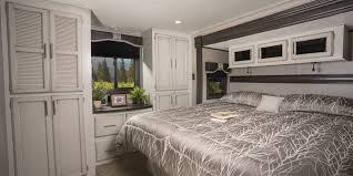 At one end of the trailer, you'll find the bunkhouse that holds two bunk bed sets, giving you plenty of room for your kids or any guests you may be hosting. Jay Flight Bungalow Travel Trailers Jayco Inc