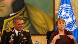 Resultado de imagen para bachelet y militares venezolanos