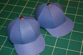 Tutorials Paper Baseball Caps Paper Hat Diy Paper Hat Paper Plate Hats
