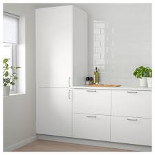 Veddinge Door White 15x40 Ikea Integrated Fridge Kungsbacka Ikea Kitchen