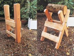 Construire Un Chevalet De Tronconnage Chevalet Bois Chevalet Bois De Chauffage