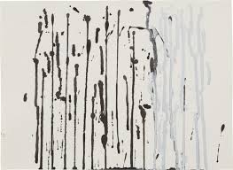 J'allais, léger comme une chèvre, regardant mes deux chiens fourrager devant moi. Jacqueline Humphries Untitled 1992 Evening Day Editions New York Monday April 22 2019 Lot 208 Phillips