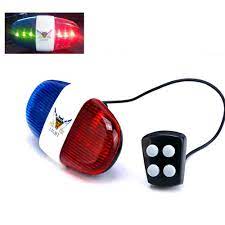 Wolfridea Cycling Bike Electric Horn 4 Sounds Bicycle Police Siren Bell 6 Led Lights To View Further For This Item Vis Bike Horn Bicycle Electric Bike