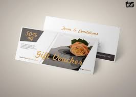 Free Download Flower Shop Voucher Template Download Downloadpsd Downloadtemplate Psd Template Voucher Voucher Template Free Gift Card Design Flower Shop