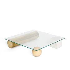 The stainless steel paired with the premium finish makes for a quality piece of furniture. Element Table Kooku