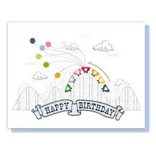 Image Of Roller Coaster Birthday Card Gutschein Basteln Karten Selber Basteln Karten Basteln