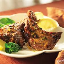 Grilled Lamb Chops With Honey Mustard Glaze From Crisco Grilled Lamb Chops Lamb Recipes Lamb Chops
