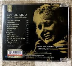 CAROL KIDD ALL MY TOMORROWS SACD キャロル・キッド オール・マイ・トウモローズ item details
