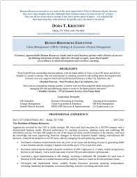 Hr Executive Resume Sample Thrive Resumes