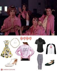 Pink ladies grease costume ideas. The Pink Ladies From Grease Costume Carbon Costume Diy Dress Up Guides For Cosplay Halloween