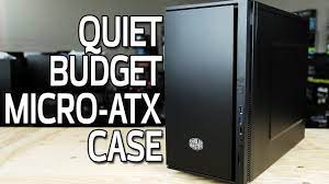 This case is the first silent matx case from cooler master with a foam lined front door and foam lined side panels which will take care of damping all the sounds being. Cooler Master Silencio 352 Review Youtube