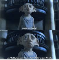 Framed dobby the house elf quote dobby has no master. 25 Best Dobby Is A Free Elf Memes Hoem Memes Dobby Has No Master Dobby Is A Free Elf Memes Going Out Memes