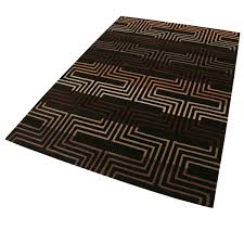 Luxus teppich klassisch gemustert kreis ornamente in braun beige schwarz meliert teppich klassisch gemustert kreis ornamente in braun beige schwarz meliert. Esprit Teppich Matrix Braun 170x240 Cm Galeria Karstadt Kaufhof