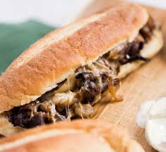 Restaurants that specialize in prime rib usually cook them in a piece of equipment called an alto sham. All American Cheesesteak With Horseradish Sauce The Chunky Chef