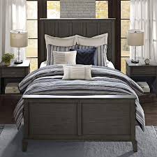 Litanika blue striped comforter set queen size (90x90 inch), 3 pieces (1 reversible comforter, 2 pillowcases) all season down alternative comforter set with corner loops (gray, blue, black) 4.3 out of 5 stars. Farmhouse Blue Comforter Set 36a86 Lamps Plus