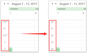 How To Change Outlook Calendar To Military Time 24 Hour Clock