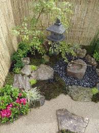 A budget idea for a sloped backyard stair would be boxed gravel. Japanese Garden Ideas For Front Yard Hmdcrtn
