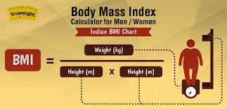 indian bmi calculator for men women bmi chart truweight