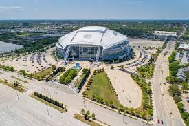 The new burger hand pie at at&t stadium is filled with beef, bacon, grilled onions and cheese.(ryan michalesko / staff photographer). Drone Images Of Dallas Cowboys Stadium At T Stadium