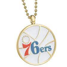 Joel embiid addresses the media following game 7 against the atlanta hawks. Philadelphia 76ers Basketball Chain Pendant Charm Official Etsy