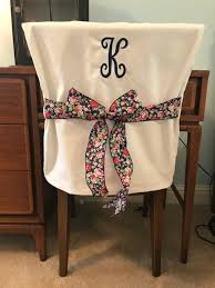 Monogrammed Single Initial Dorm Chair Back Cover Dorm Desk Etsy Dorm Chairs Personalized Chairs Chair Back Covers