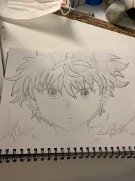 Check spelling or type a new query. First Time Drawing Anime Decided To Try To Draw Killua Hunterxhunter