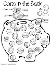 These sheets will promote money management skills, by teaching your child how to manage expenditure later in life. Money Coloring Pages For Kindergarten