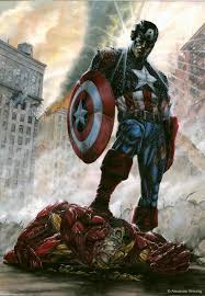 Team iron man versus team captain america. 00 Captain America Vs Iron Man By Bushande On Deviantart