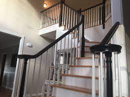 We have over 40 years of experience constructing and installing custom stairs and railings in new quality craftsmanship for over 40 years. Stair Railings Painted Black Mendham Stairs